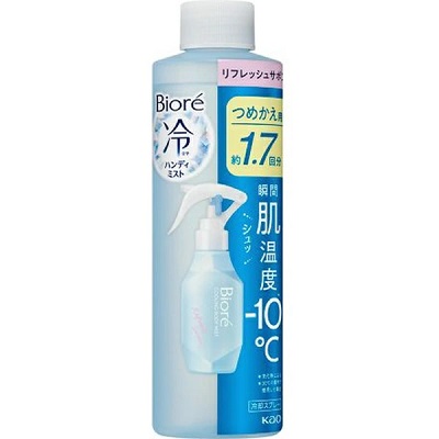 【花王】ビオレ 冷ハンディミスト リフレッシュサボンの香り つめかえ用 200ml ※お取り寄せ商品