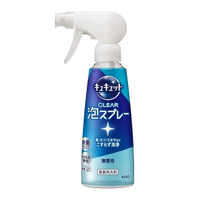 【花王】キュキュット Clear泡スプレー 無香性 本体 280ml ※お取り寄せ商品