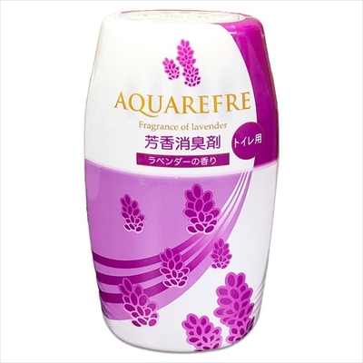 【ライオンケミカル】アクアリフレ トイレ用 芳香消臭剤 ラベンダー 400ml