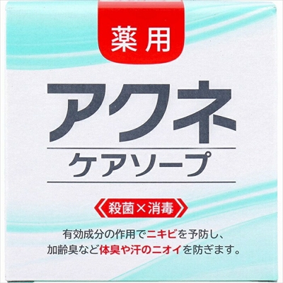 【クロバーコーポレーション】薬用アクネケアソープ DLC-AC  80g 〔医薬部外品〕