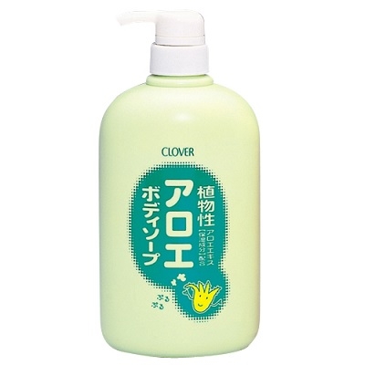 【クロバーコーポレーション】ナチュラル ボディソープ アロエ CNB-10A  800ml