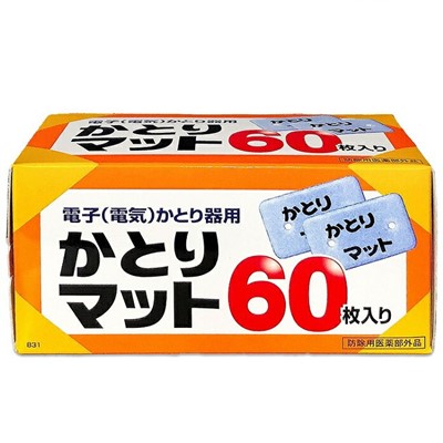 【ライオンケミカル】ライオンかとりマット 60枚入 〔防除用医薬部外品〕 ※お取り寄せ商品