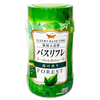 【ライオンケミカル】バスリフレ 薬用入浴剤 森の香り 680g 〔医薬部外品〕 ※お取り寄せ商品