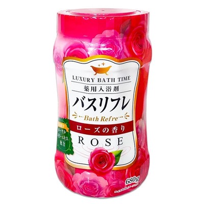 【ライオンケミカル】バスリフレ 薬用入浴剤 ローズの香り 680g 〔医薬部外品〕 ※お取り寄せ商品