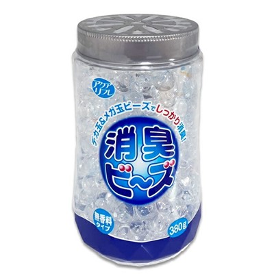【ライオンケミカル】アクアリフレ 消臭ビーズ 無香料 本体 380g ※お取り寄せ商品