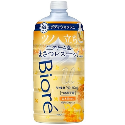 【花王】ビオレu ザ･ボディ 泡タイプ 金木犀の香り つめかえ用 780ml ※お取り寄せ商品