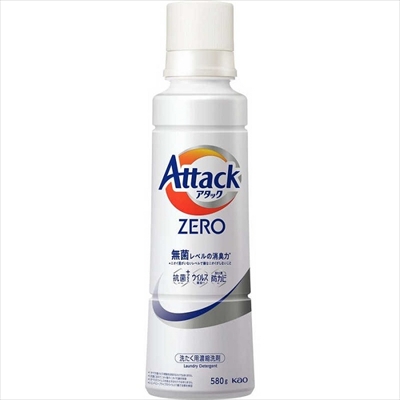 【花王】アタックZERO 大サイズ 本体 580g ※お取り寄せ商品