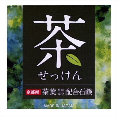 【クロバーコーポレーション】茶葉石けん 80g ※お取り寄せ商品