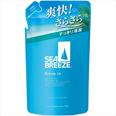 【ファイントゥデイ】シーブリーズ リンスインシャンプー f 詰替用 330ml ※お取り寄せ商品