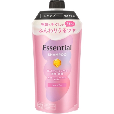 【花王】エッセンシャル ふんわりうるツヤシャンプー 詰替用 300ml ※お取り寄せ商品
