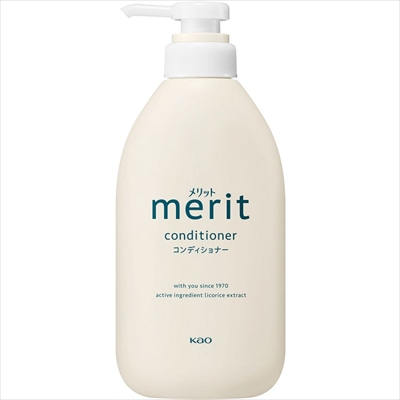 【花王】メリット コンディショナー ポンプ 450ml 〔医薬部外品〕 ※お取り寄せ商品