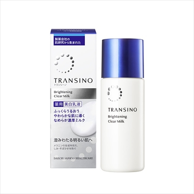 【第一三共ヘルスケア】トランシーノ 薬用ブライトニングクリアミルク 100ml 〔医薬部外品〕