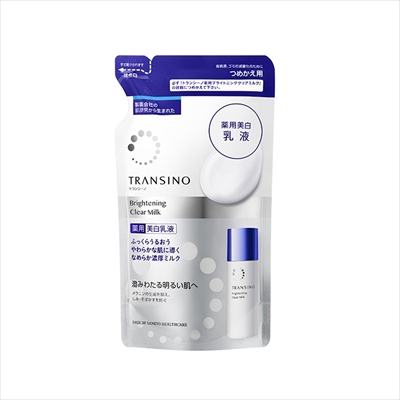【第一三共ヘルスケア】トランシーノ 薬用ブライトニングクリアミルク 詰替用 90ml 〔医薬部外品〕
