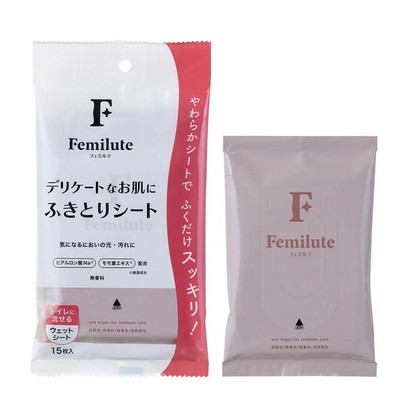 【玉川衛材】フェミルテ ふきとりシート 15枚入 ※お取り寄せ商品