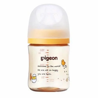 【ピジョン】母乳実感 哺乳びん プラスチック Bird 160ml 1個 ※お取り寄せ商品