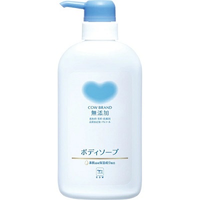 【牛乳石鹸共進社】カウブランド 無添加 ボディソープ ポンプ付 本体 500ml ※お取り寄せ商品