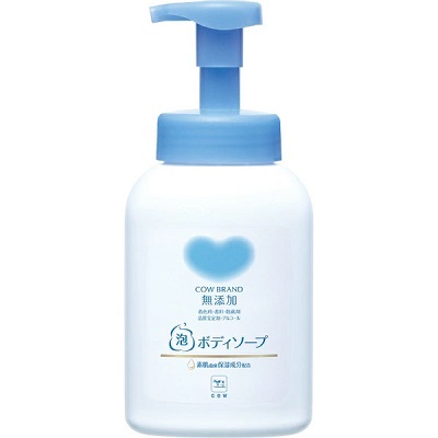 【牛乳石鹸共進社】カウブランド 無添加 泡のボディソープ ポンプ付 本体 500ml ※お取り寄せ商品