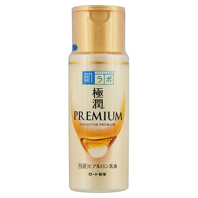 【ロート製薬】肌ラボ 極潤プレミアム ヒアルロン乳液 ボトル(本体) 140mL ※お取り寄せ商品