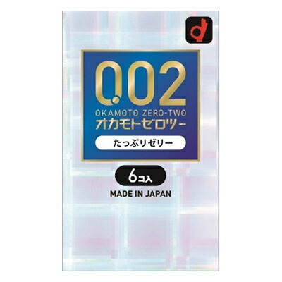 【オカモト】オカモトゼロツー タップリゼリー 6個入 〔管理医療機器〕 ※お取り寄せ商品