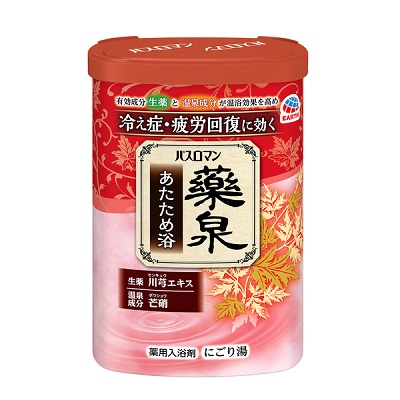 【アース製薬】バスロマン 薬泉 あたため浴 600g 〔医薬部外品〕 ※お取り寄せ商品