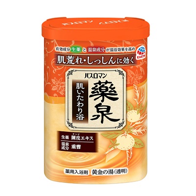 【アース製薬】バスロマン 薬泉 肌いたわり浴 600g 〔医薬部外品〕 ※お取り寄せ商品