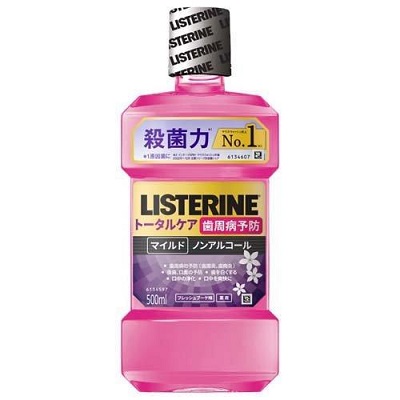 【JNTLコンシューマーヘルス】薬用　リステリン　トータルケア歯周マイルド　５００ｍｌ 〔医薬部外品〕 ※お取り寄せ商品