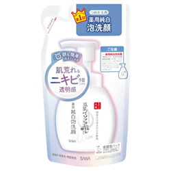 【常盤薬品工業】サナ なめらか本舗 薬用泡洗顔 つめかえ用 180mL ※医薬部外品 ※お取り寄せ商品