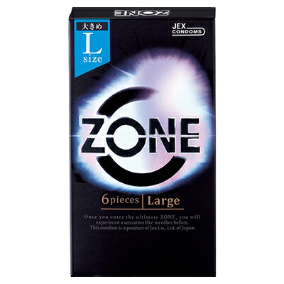 【ジェクス】ZONE(ゾーン) Lサイズ 6個入 〔管理医療機器〕 ※お取り寄せ商品