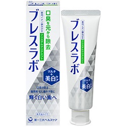 【第一三共ヘルスケア】ブレスラボ　マルチ+美白ケア　クリスタルクリアミント　90g 〔医薬部外品〕 ※お取り寄せ商品