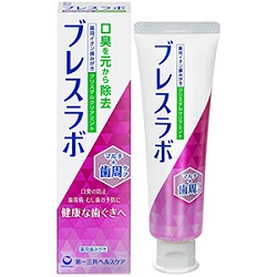 【第一三共ヘルスケア】ブレスラボ　マルチ+歯周ケア　クリスタルクリアミント　90g 〔医薬部外品〕 ※お取り寄せ商品