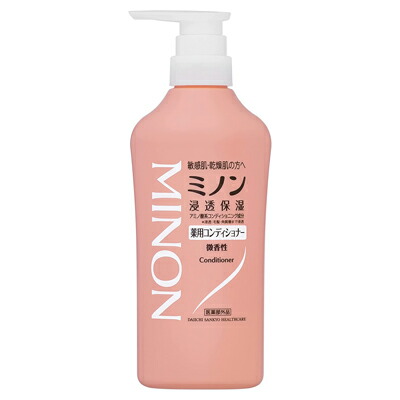 【第一三共ヘルスケア】ミノン　薬用コンディショナー　450mL 〔医薬部外品〕 ※お取り寄せ商品