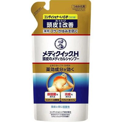 【ロート製薬】メディクイックH 頭皮のメディカルシャンプー つめかえ用 280mL 〔医薬部外品〕 ※お取り寄せ商品