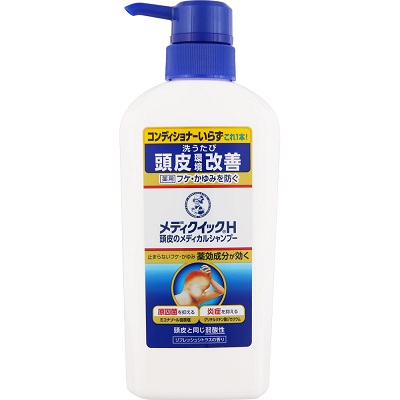 【ロート製薬】メディクイックH 頭皮のメディカルシャンプー ポンプ 320mL 〔医薬部外品〕 ※お取り寄せ商品