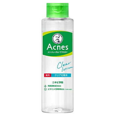 【ロート製薬】メンソレータム アクネス 薬用クリア化粧水 180mL 〔医薬部外品〕 ※お取り寄せ商品