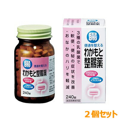 【お得な2個セット】【わかもと製薬】わかもと整腸薬 240錠 〔指定医薬部外品〕