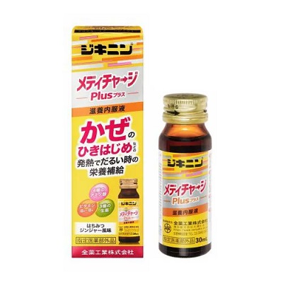 【全薬工業】ジキニン メディチャージプラス 30mL 〔指定医薬部外品〕 ※お取り寄せ商品