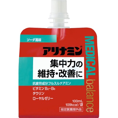 【アリナミン製薬】アリナミン メディカルバランスT ソーダ風味 100ml 〔医薬部外品〕 ※お取り寄せ商品