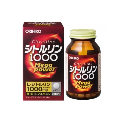 【オリヒロプランデュ】シトルリン1000 メガパワー 240粒 ※お取り寄せ商品