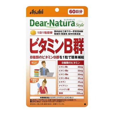 【アサヒグループ食品】ディアナチュラ スタイル ビタミンB群 60粒 ※お取り寄せ商品