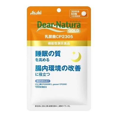 【アサヒグループ食品】ディアナチュラ ゴールド 乳酸菌CP2305 60粒 〔機能性表示食品〕 ※お取り寄せ商品