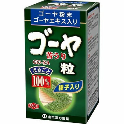 【山本漢方】ゴーヤ粒100% 280粒 ※お取り寄せ商品