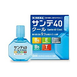 【第3類医薬品】【参天製薬】サンテ40クール　12ml【セルフメディケーション税制 対象品】