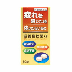 【第3類医薬品】【皇漢堂製薬】滋養強壮薬アルファ　60錠　※お取り寄せになる場合もございます