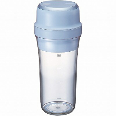 【コイズミ】充電式ポータブルミキサー　４００ｍｌ　ブルー　ＫＭＸ０４００／Ａ ☆家電品 ※お取り寄せ商品