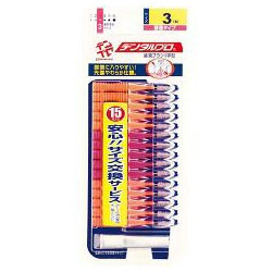 【ジャックス】デンタルプロ歯間ブラシ15本-3-S ※お取り寄せ商品