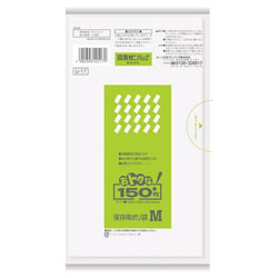 【日本サニパック】おトクな保存用ポリ袋 Mサイズ 150枚入 U-17 ※お取り寄せ商品