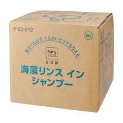 【牛乳石鹸共進社】牛乳ブランド 海藻リンスインシャンプー 業務用 10L ※お取り寄せ商品