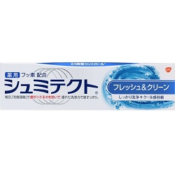 【アース製薬】薬用シュミテクト フレッシュ&クリーン 知覚過敏予防 歯磨き粉 90g ※医薬部外品 ※お取り寄せ商品