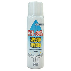 【日進医療器】L.MO(エルモ) 手指・皮膚の洗浄消毒スプレー 83mL ※指定医薬部外品 ※お取り寄せ商品