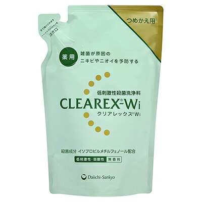 【第一三共ヘルスケア】クリアレックス Wi つめかえ用 380mL 〔医薬部外品〕